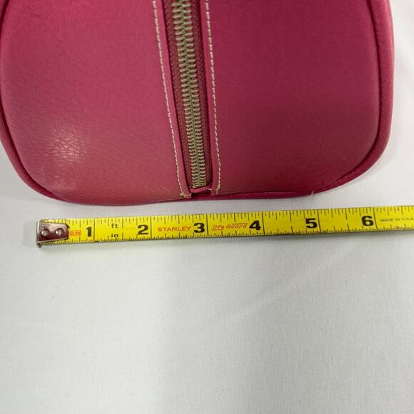 Liz Claiborne Pink Purse Bag Barrel Shoulder Bag Accessories Tote READ - Picture 15 of 16